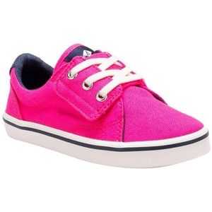 NIB Sperry Striper II A/C/Pink Girls Sneaker NWT